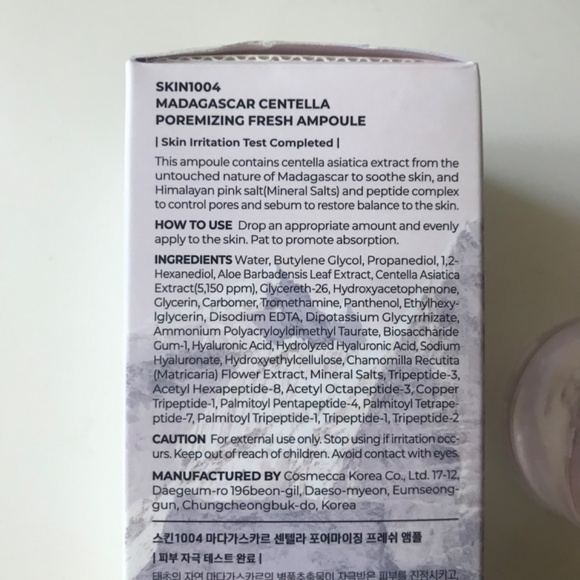 SKIN1004 Madagascar Centella Poremizing Fresh Ampoule for oily skin - Picture 5 of 7